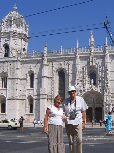 Lizbona - portal Mosteiro Dos Jeronimos