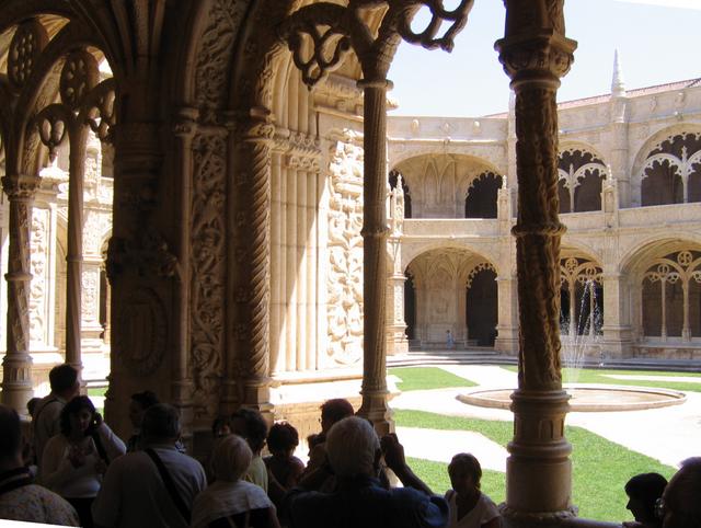 Lizbona - klasztor Hieronimitów - króżganek