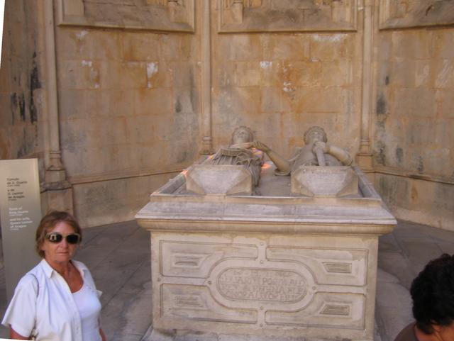Batalha - grobowiec (król Duarte z królową Leonorą Aragońską)