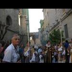 Granada - procesja po wyjściu z katedry