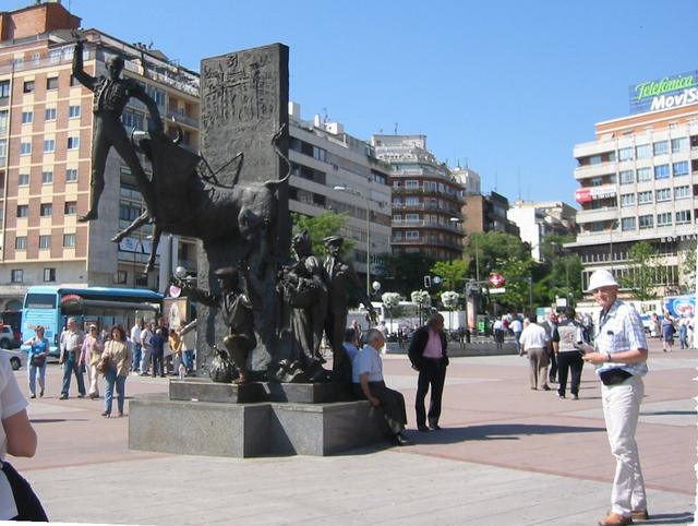 Pomnik matadorów na Plaza de Toros