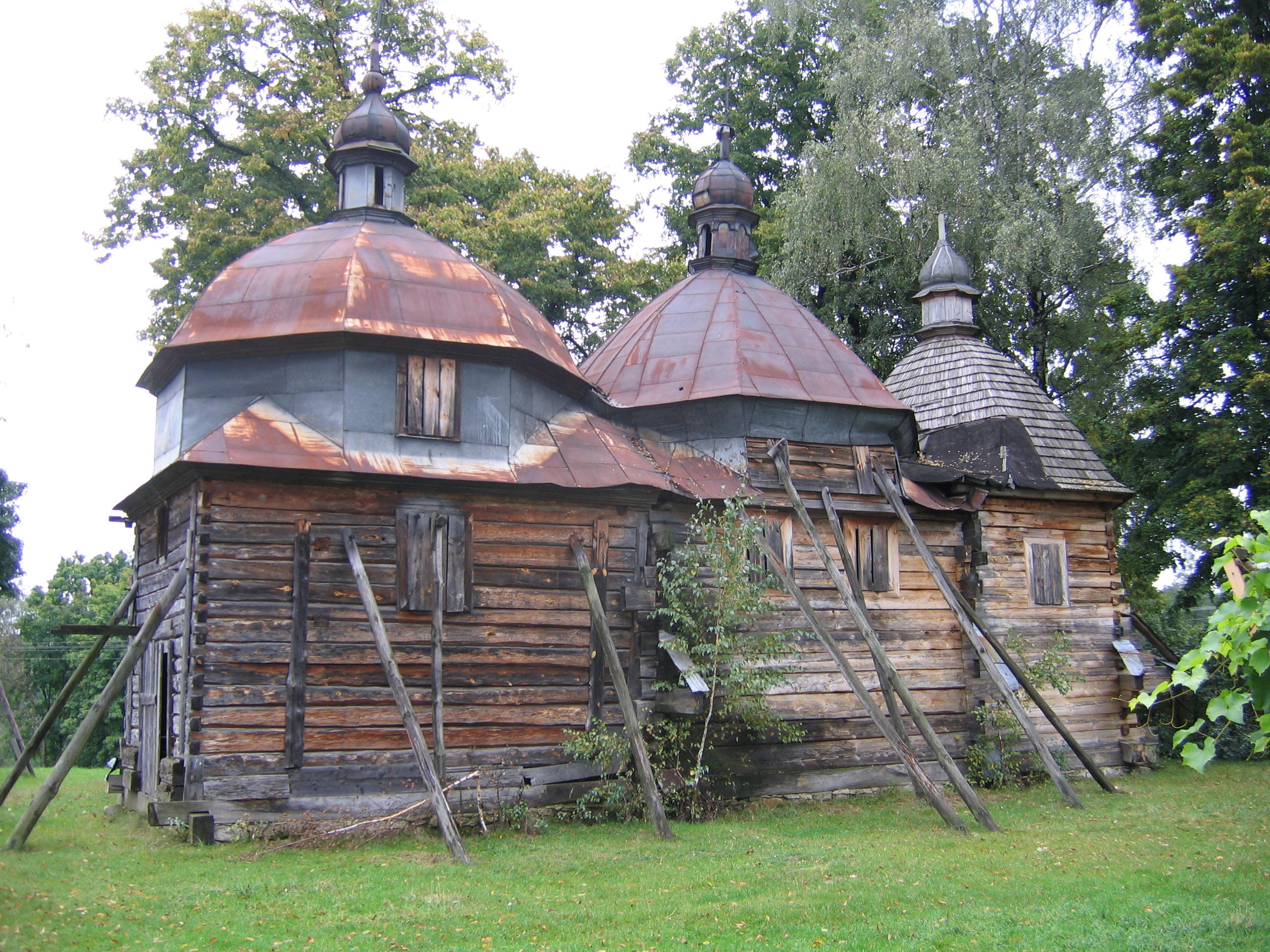 Stara cerkiew w Bruśnie