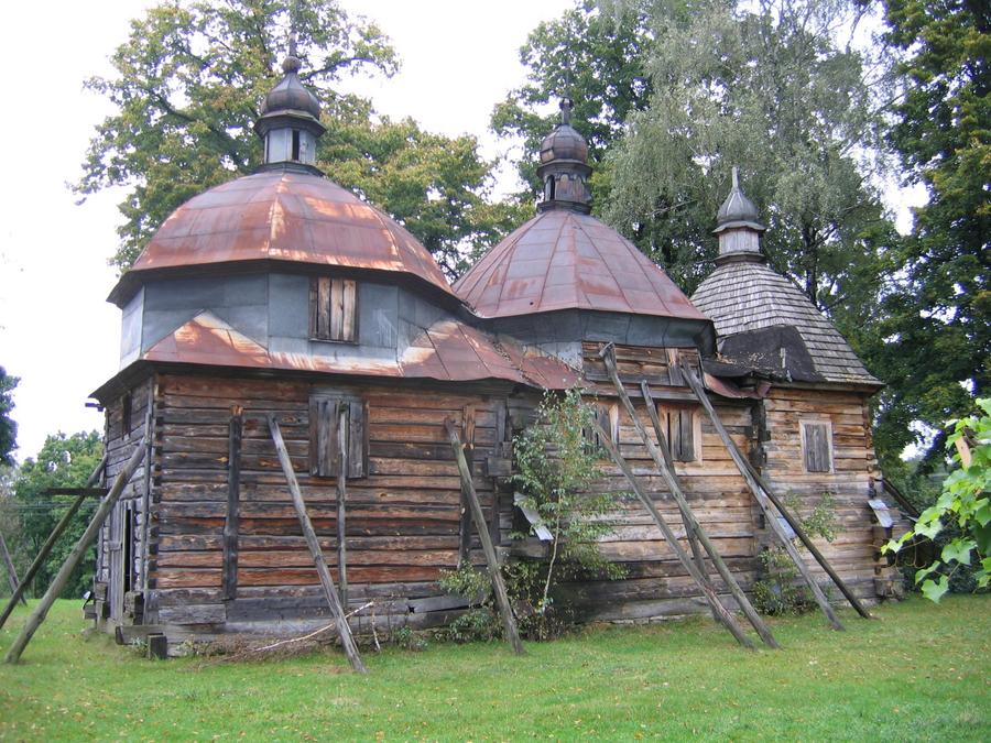 Stara cerkiew w Bruśnie