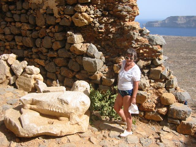 Resztki weneckiego lwa pod murami twierdzy