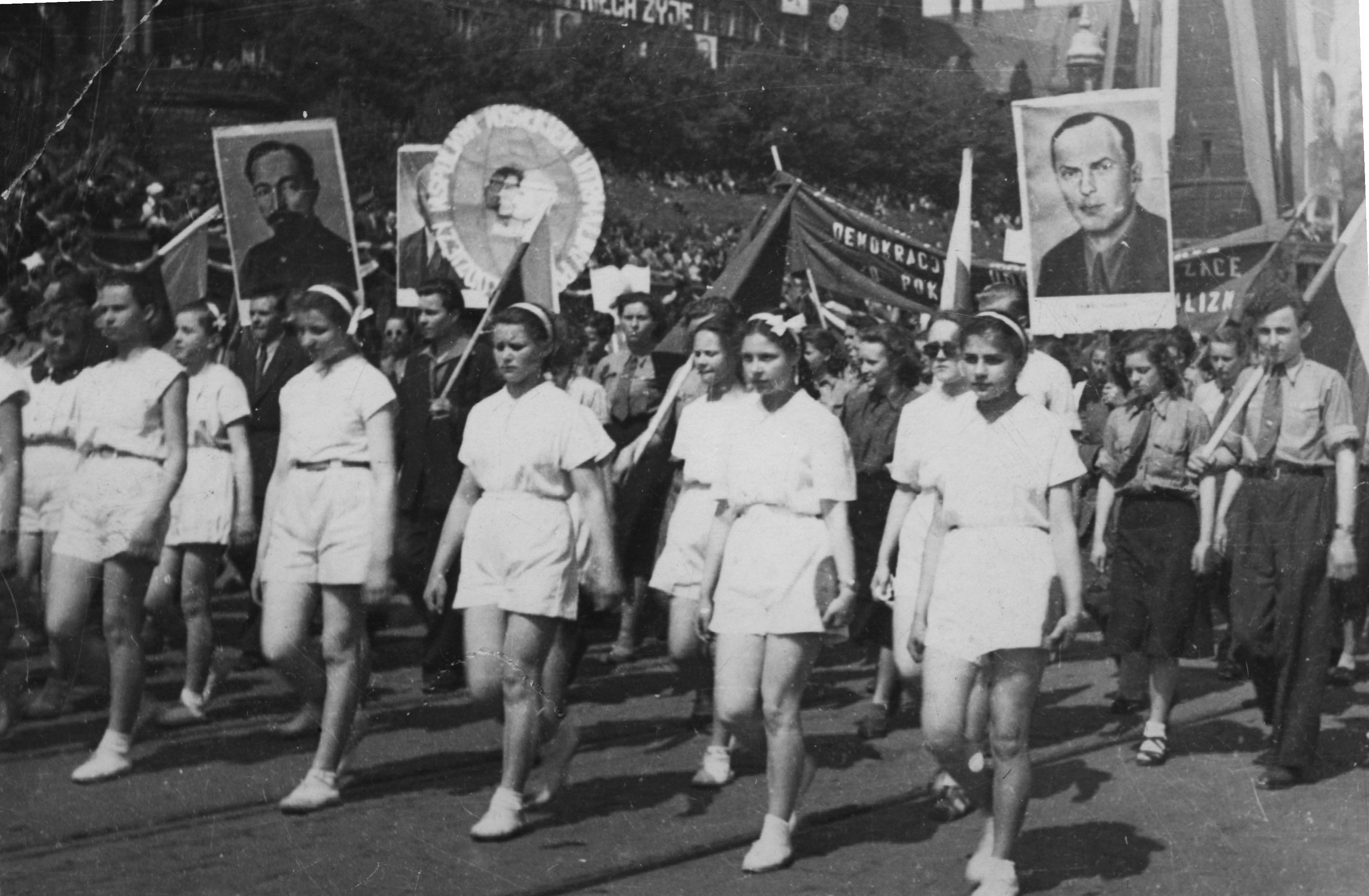 W Szczecinie 1-go maja na Wałach Chrobrego