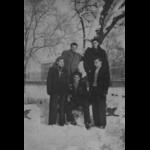 Szczecin - z kolegami w parku przed szkołą