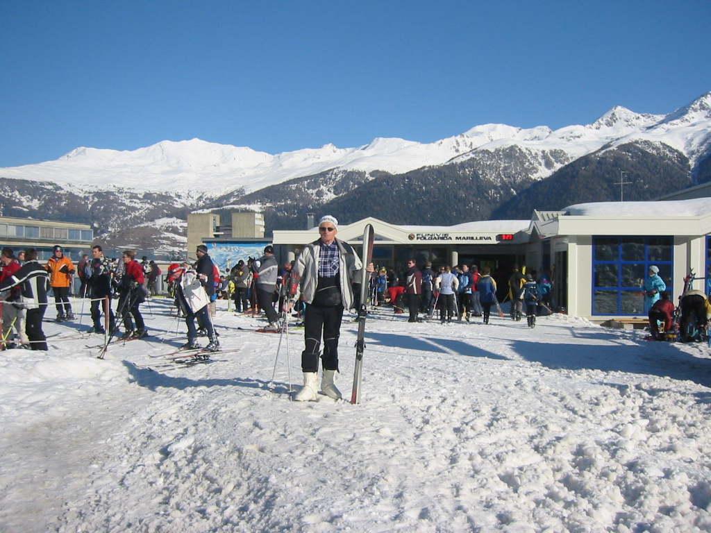 Marilewa 1400 - przed wjazdem na górę