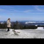 Szczyt Jaworzyny Krynickiej z widokiem na wschód 1