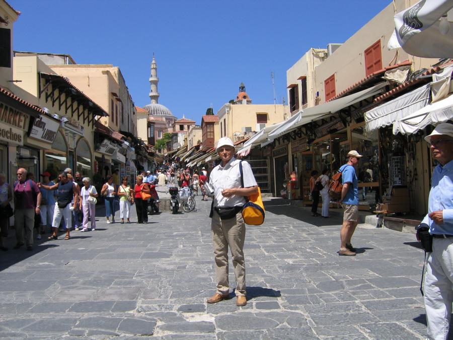 Rodos - ulica Socratous