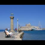 Rodos - pod koziołkiem od strony miasta 3