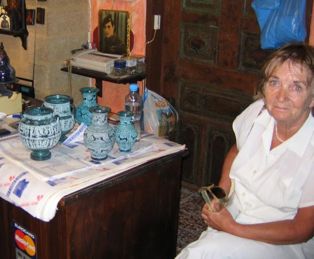 Rodos - przed zakupem pamiątkowej wazy