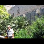 Rodos - armaty na murach Pałacu Wielkich Mistrzów