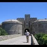 Rodos - na moscie do bramy Ampuaz