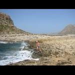 Naturalna mierzeja oddzielajaca lagunę od pełnego morza