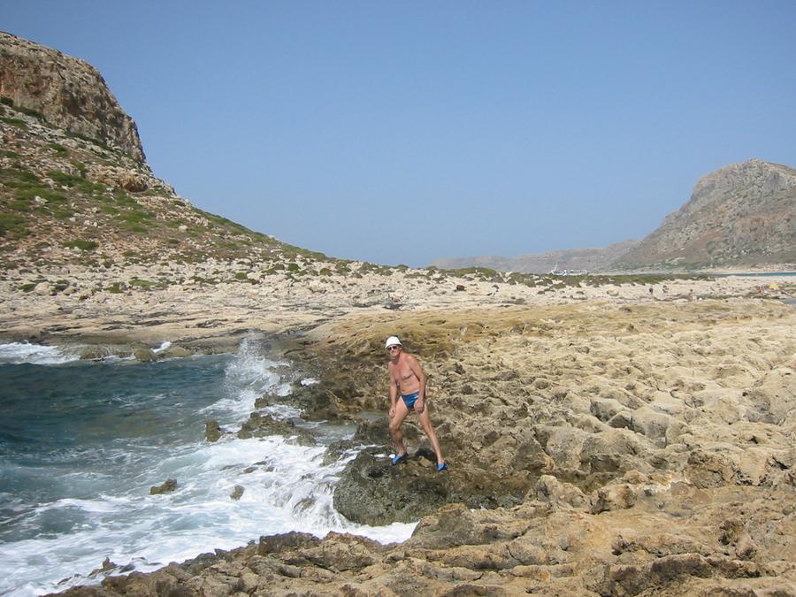 Naturalna mierzeja oddzielajaca lagunę od pełnego morza