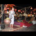 Naama Bay - uliczne kawiarnie 2