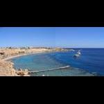 Plaża El Fanar (widok na latarnię 1)