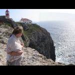 Algarve - przylądek Sao Vicente - latarnia morska