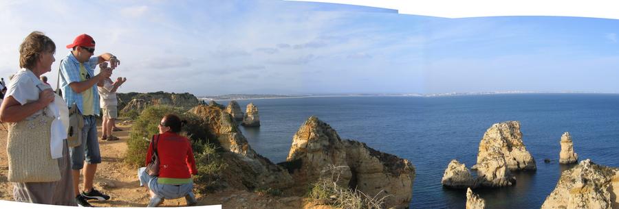 Algarve - Ponta da Piedade z widokiem na Lagos