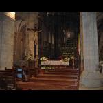 Guimaraes - w kościele z charakterystycznym kaskadowym ołtarzem