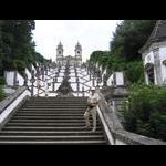 Barokowe schody sanktuarium Bom Jesus do Monte