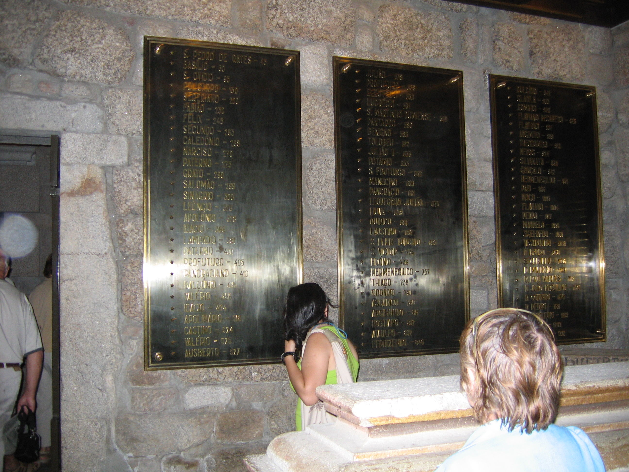 Braga - kolejni biskupi - pierwszy S. Pedro de Rates - rok 45 ne