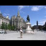Porto - Praca da Liberdade i Pedro IV