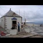 Nazare - "Kaplica Pamięci" Vasco da Gama nad urwiskiem