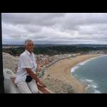 Nazare - widok  z Sito na miasto i plażę