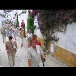 Obidos - uliczka w kierunku zamku