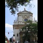 Po mszy w kościele Św. Ignacego przy klasztorze Jezuitów