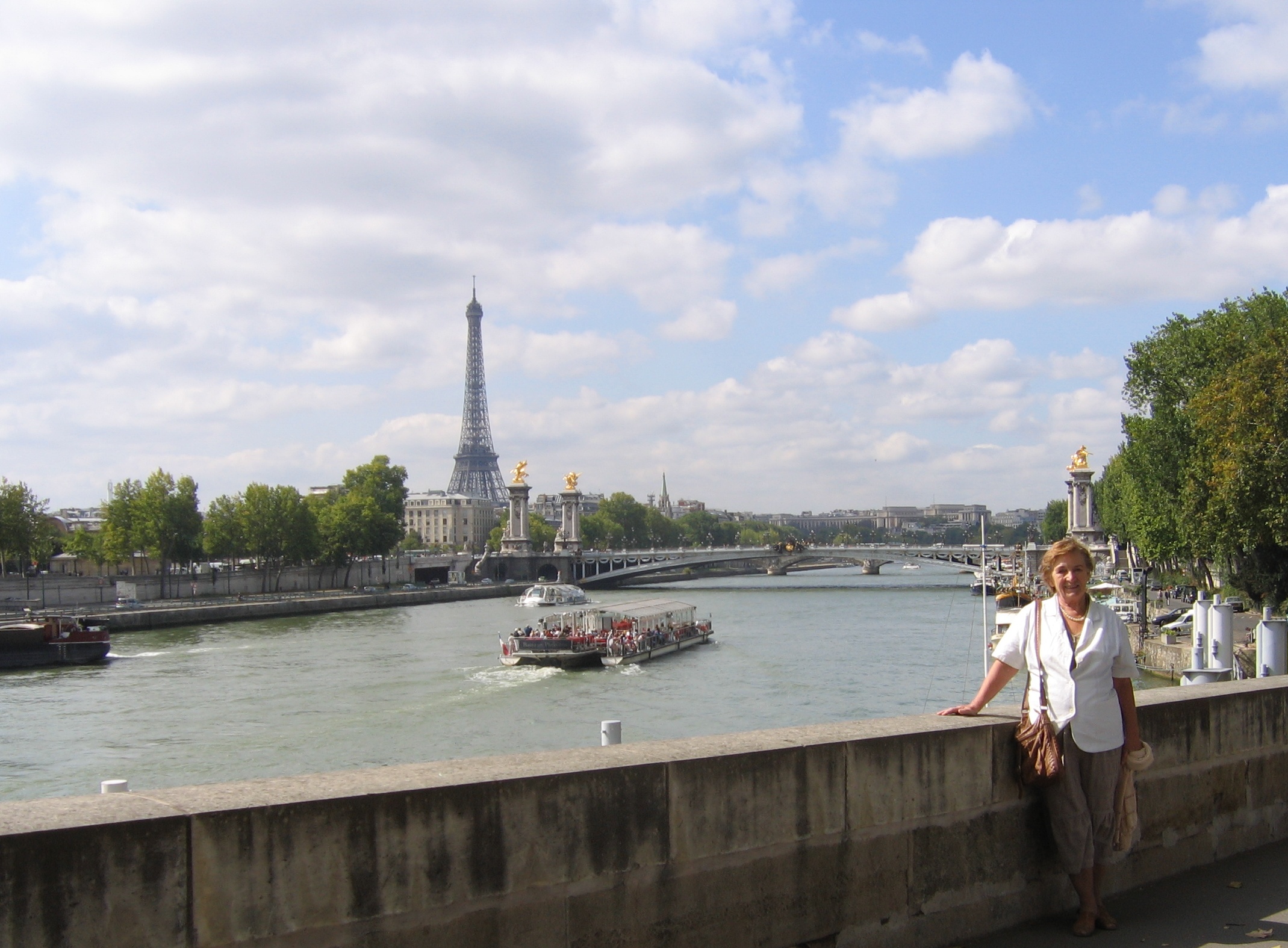 Sekwana i Pont Alexandre III
