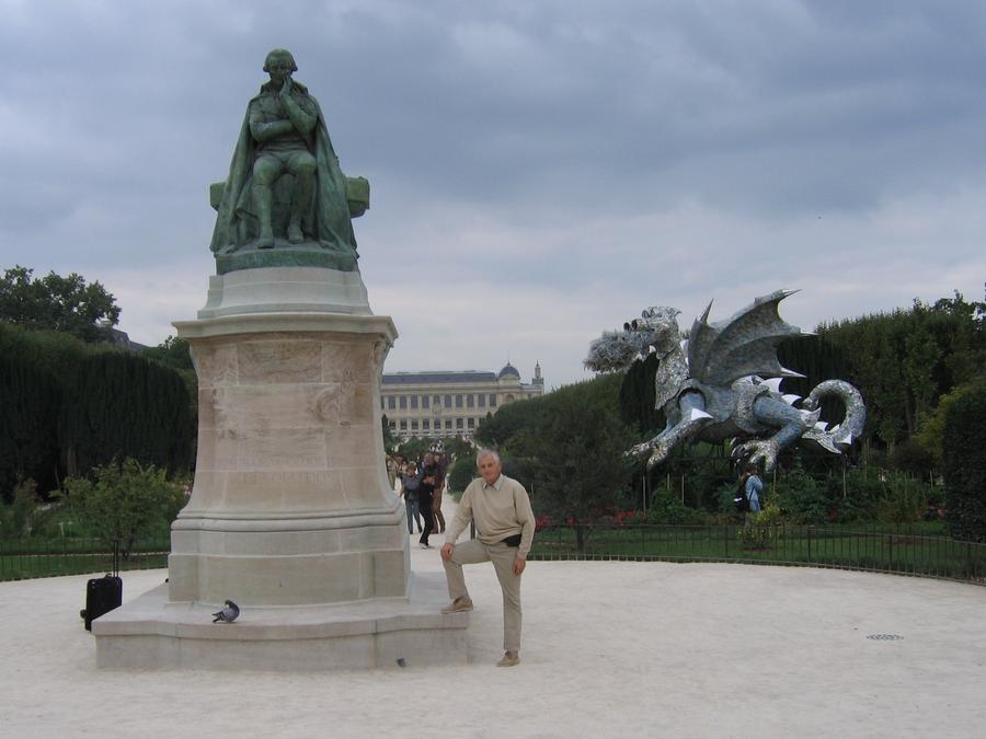 Jardin des Plantes - przy wejściu