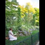 Parc Monceau - kolory wczesnej jesieni