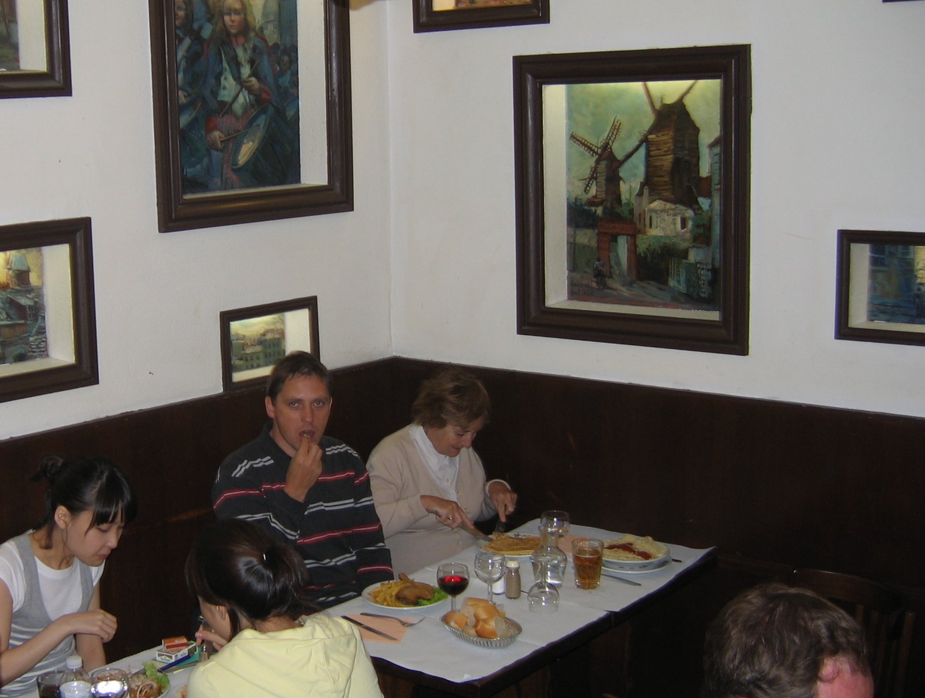 Kolacja na Montmartre