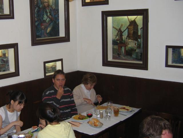 Kolacja na Montmartre