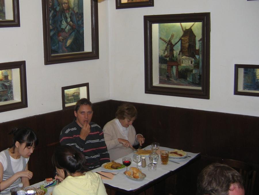Kolacja na Montmartre