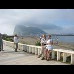 Gibraltar - widok na skałę