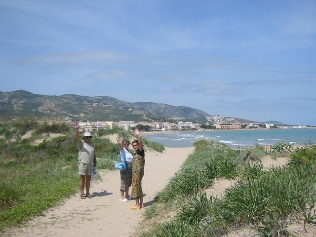 Alcossebre - w drodze na plażę w czasie tygodniowego odpoczynku