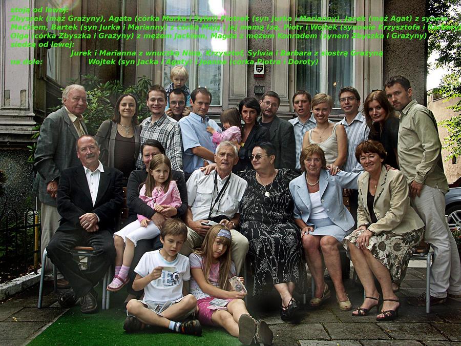zdjęcie rodzinne z opisem