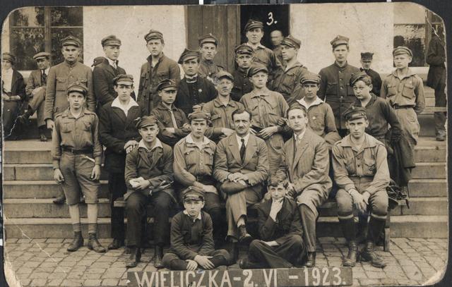Gimnazjum w Tomaszowie Maz. Klasa IV 1923r