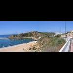 Algarve - Albufeira - port rybacki i wejscie do portu jachtowego