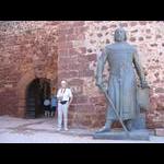 Algavre - Silves - wejscie do mauretańskiego zamku