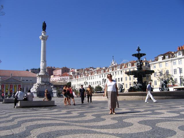 Lizbona - Praca Dom Pedro