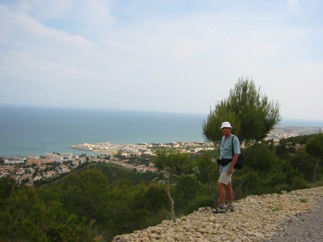 Alcossebre - widok z góry na miasto i plażę