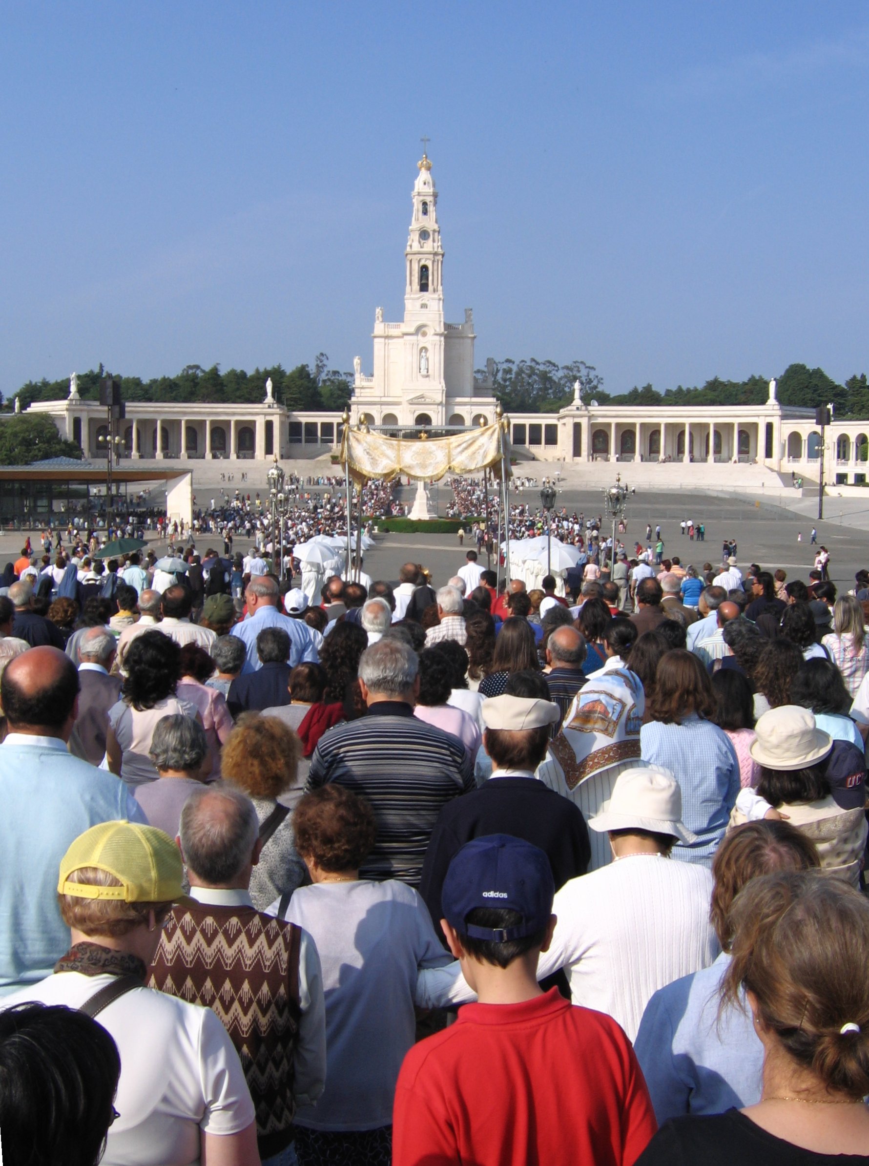 Fatima - procesja Bożego Ciała