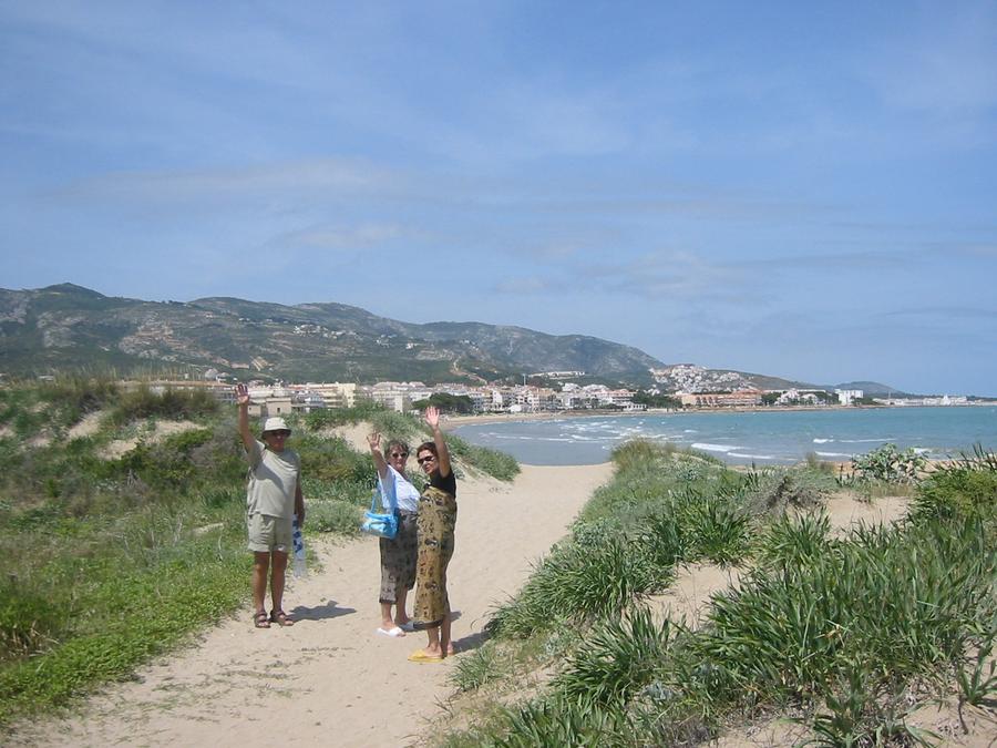 Alcossebre - w drodze na plażę w czasie tygodniowego odpoczynku